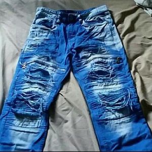 Designer ripped Jeans